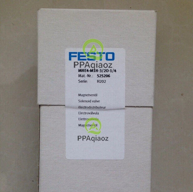 1PC  FESTO MHE4-M1H-3/2O-1/4 525206 Solenoid Valve Free Shipping