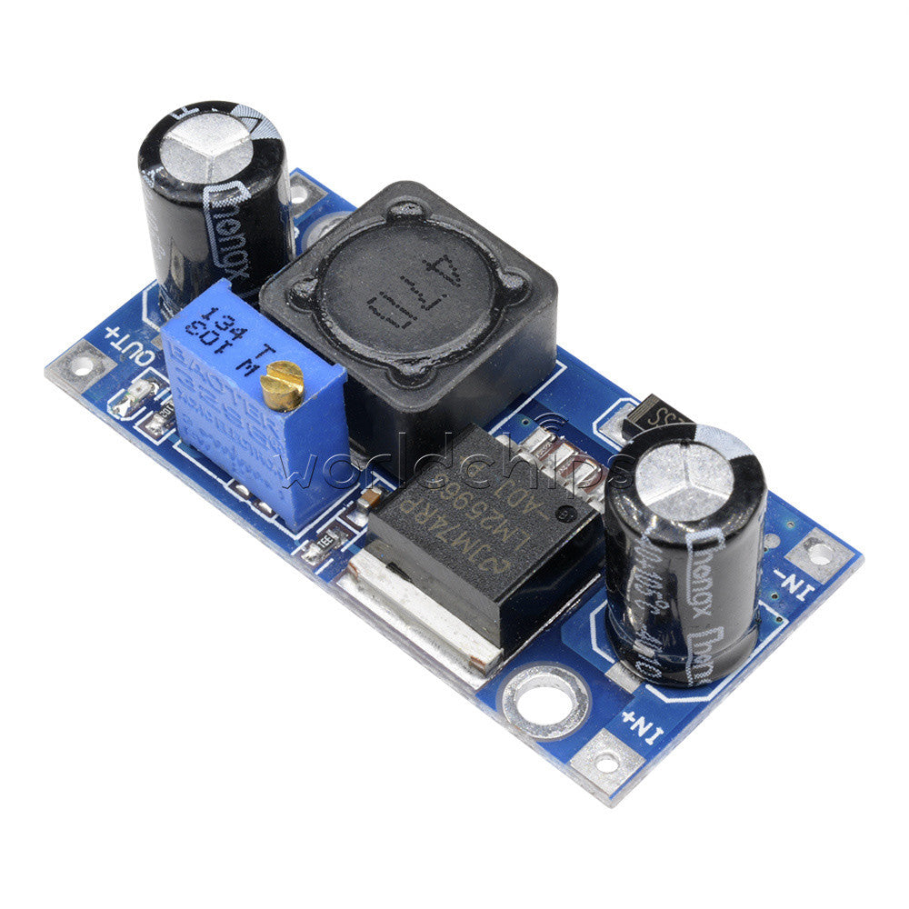 10PCS DC-DC 4V-35V 1.23V-30V LM2596 Power Supply Buck Step down Converter Module