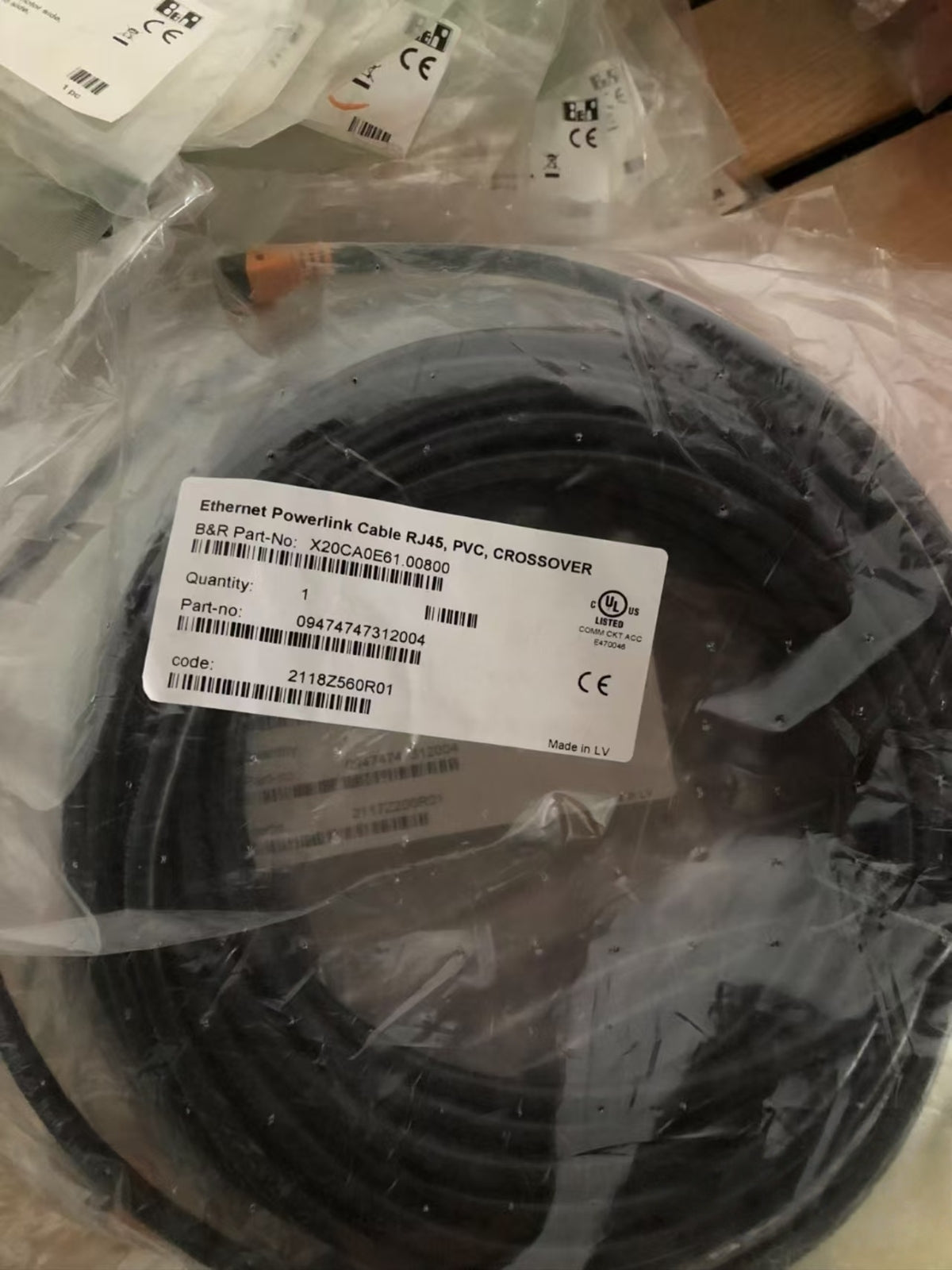 1 PC For B&R Communication Cable X20CA0E61.00200 X20CA0E61.00400 X20CA0E61.00800