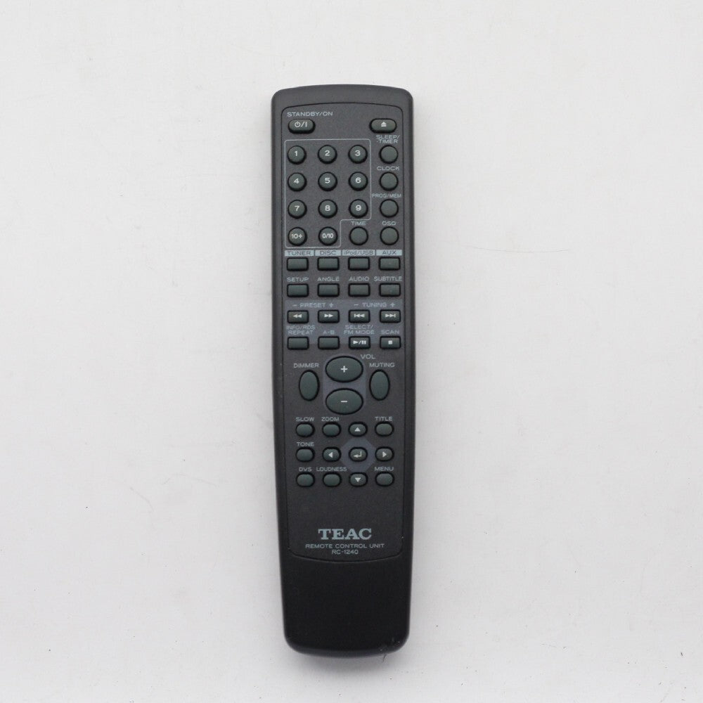 RC1240 Remote Control for TEAC RC-1240 for Audio System Player DR-H338i