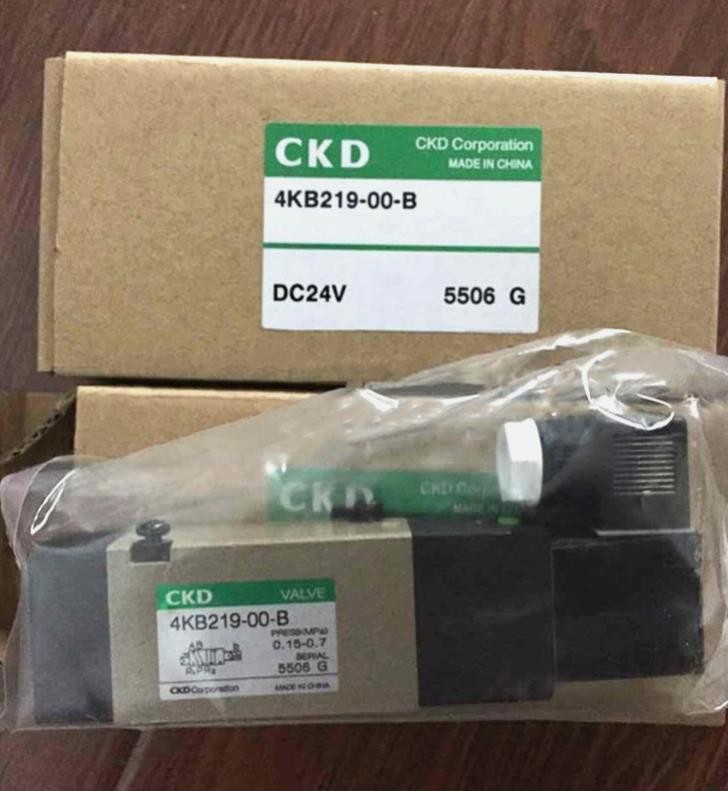 1PC CKD 4KB219-00-B-DC24V Solenoid Valve  4KB219-00-B DC24V Fast delivery