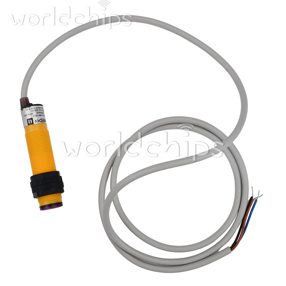 10PCS DC 6-36V E3F-DS30C4 Optoelectronic Sensor Photo switch NPN NO 1.2M Cable