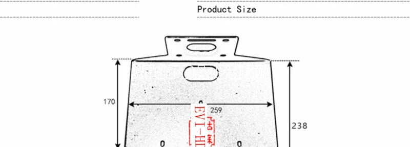 1PC EVI-HD1/HD7V/CE3/HD3V for Sony head wall bracket tray black