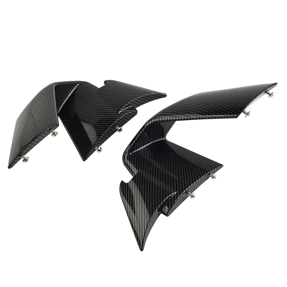 Spoilers in ABS Material for BMW S1000RR and M1000RR with Carbon Finish