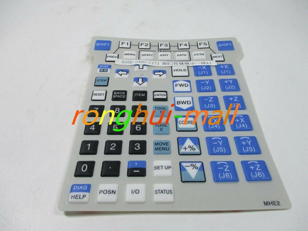 1PC FOR FANUC A05B-2490-C171 Robot teaching pendant membrane keyboard