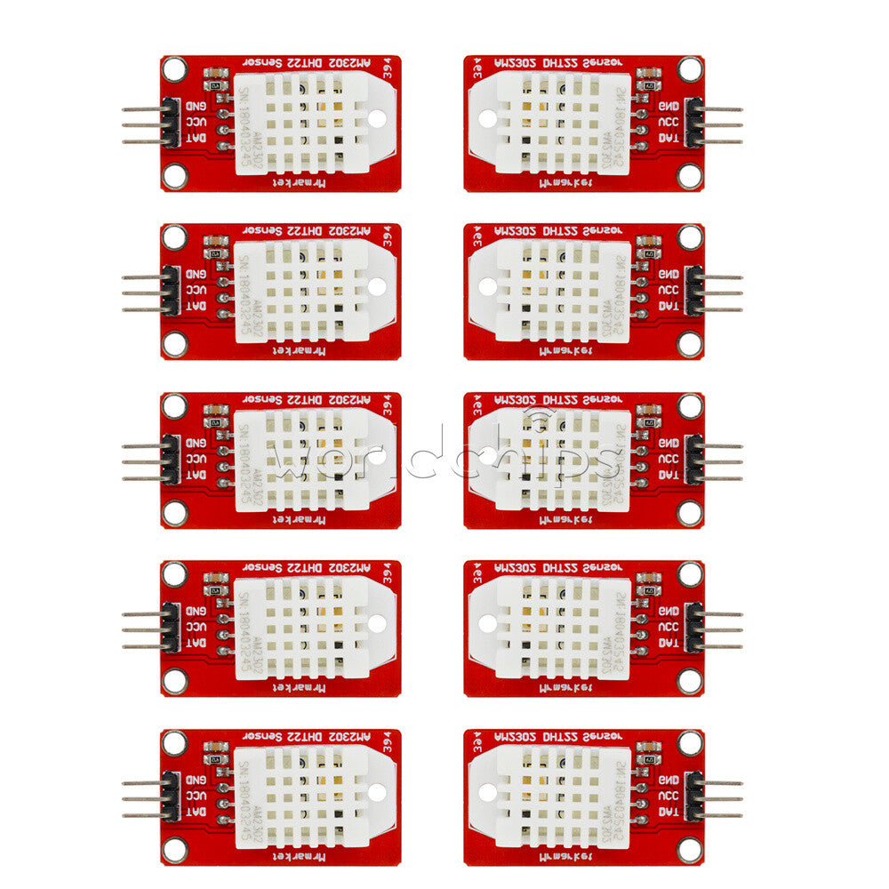 10PCS Digital DHT22 AM2302 Temperature Humidity Sensor Module For Arduino UNO R3