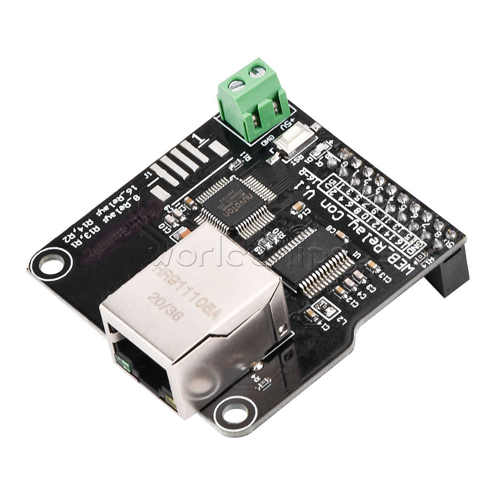 Ethernet WAN Control LAN Web Server 16Channel Relay Ethernet RJ45 Network Module