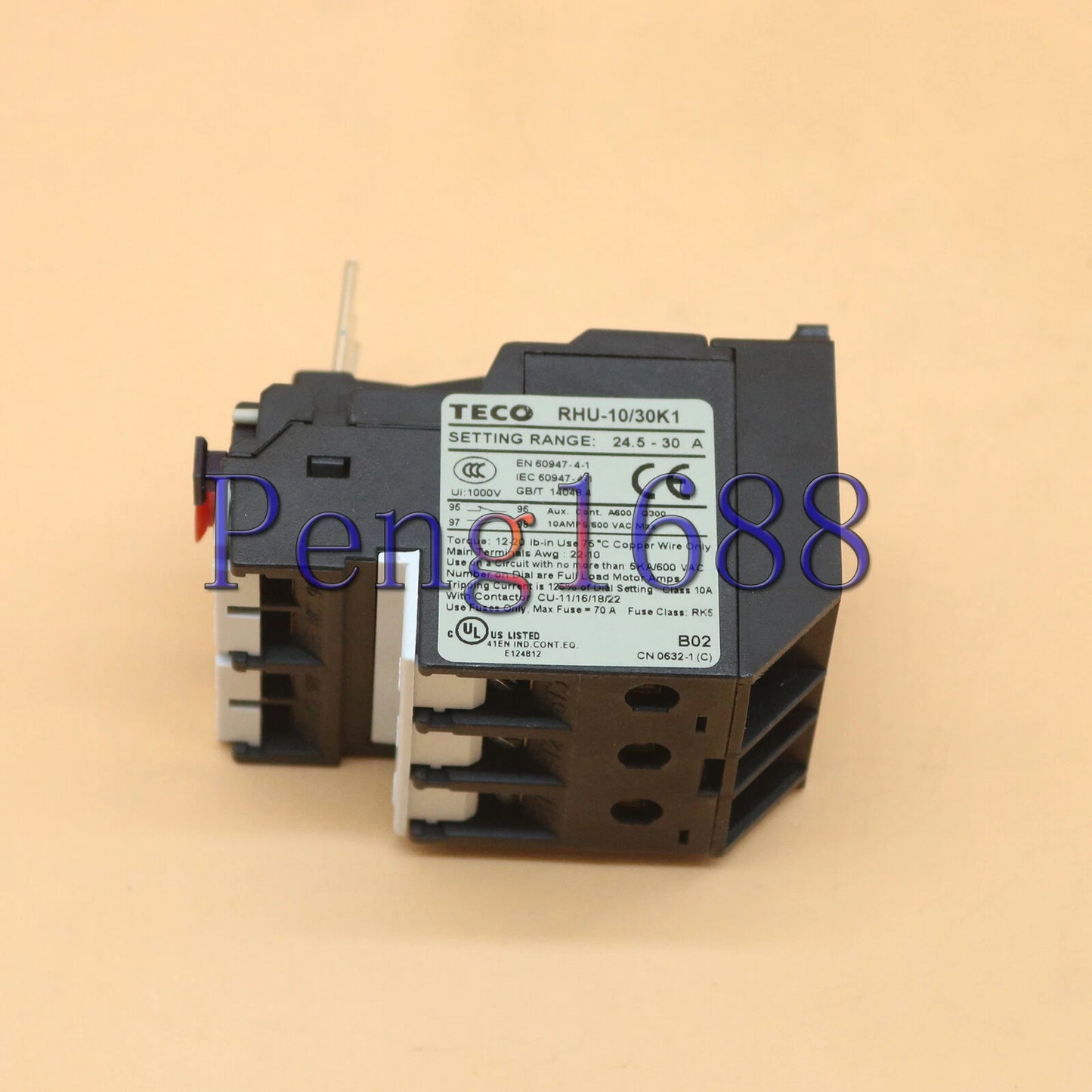 One  For TECO RHU-10/30K1 24.5-30A Thermal overload relay spot stocks #P