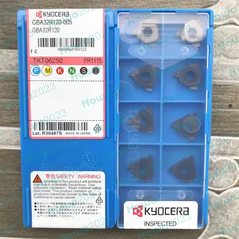10Pieces/Box Kyocera GBA32R120-005 PR1115 Turning Blade Carbide Insert