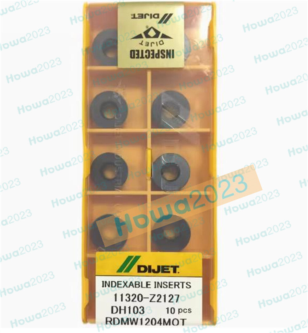10Pcs/BOX Dijet RDMW1204MOT DH103 CNC Milling Blade Carbide Inserts