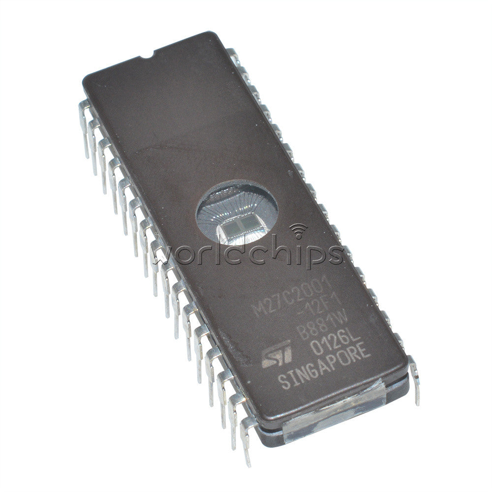 10PCS M27C2001 M27C2001-12F1 IC EPROM UV 2MBIT 120NS 32CDIP TOP