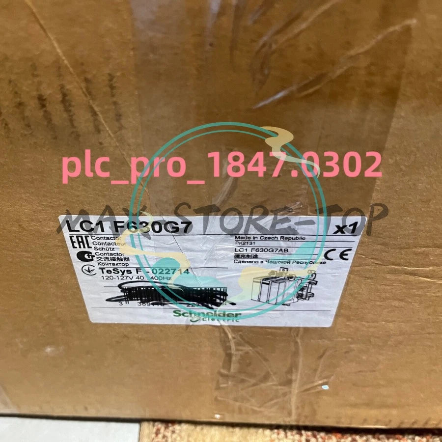 1PCS   Schneider LC1F630G7 120V coil 630A 3NO Contactor Fast Ship