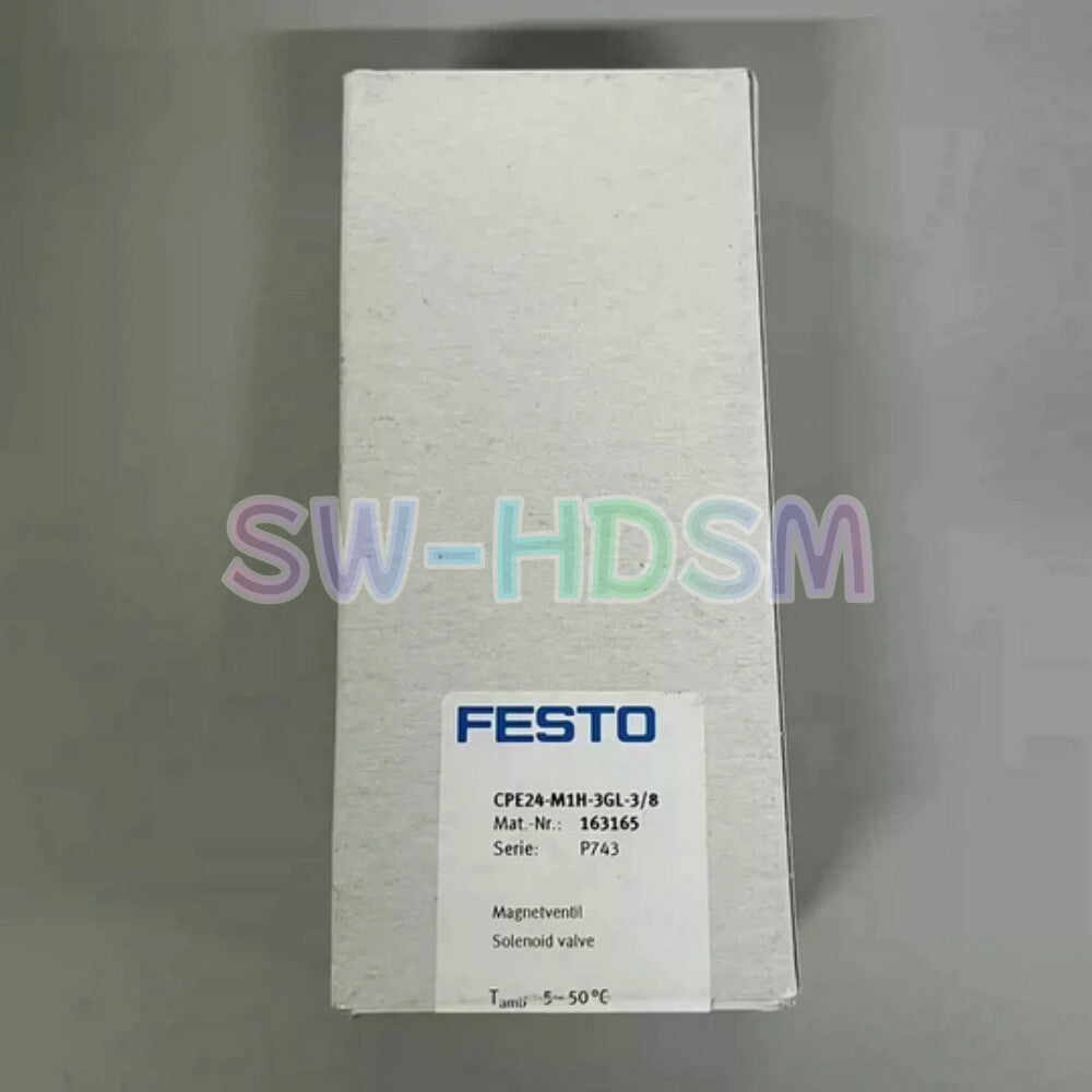 1PCS  FESTO Solenoid Valve CPE24-M1H-3GL-3/8 Freight Free