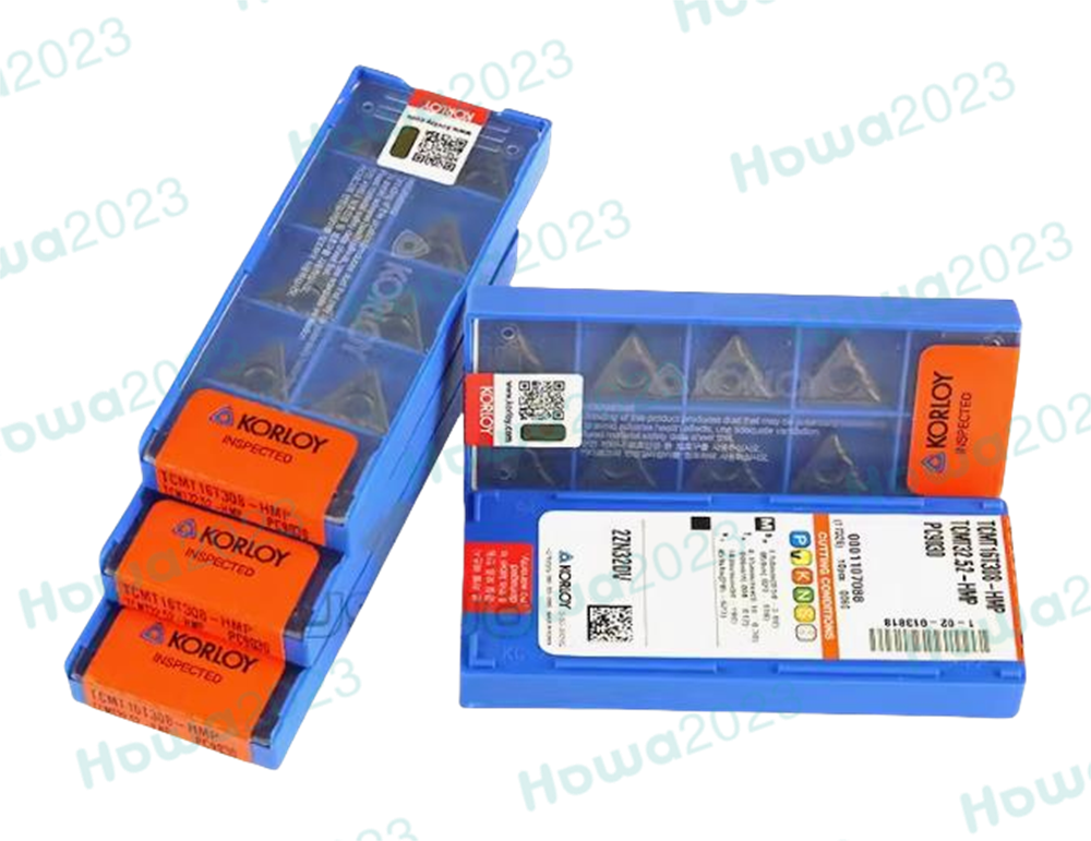 10Pcs/BOX KORLOY TCMT16T308-HMP PC9030 TCMT32.52-HM Blade Carbide Insert