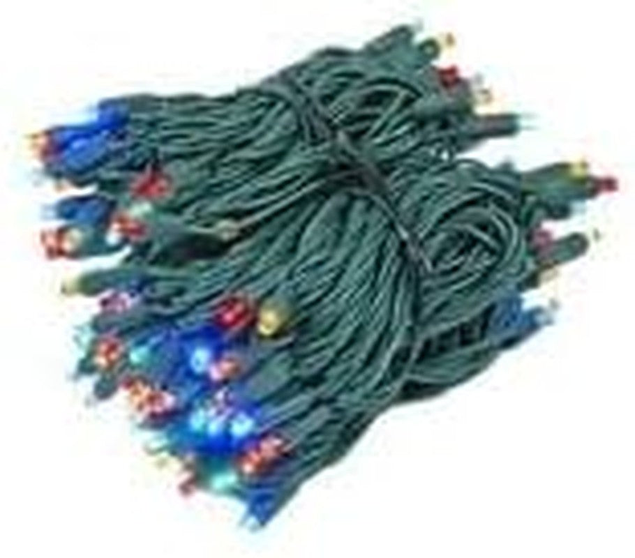 46.5ft LED Chasing Christmas String Lights - 140 Bulbs, 16 Functions, Multicolor