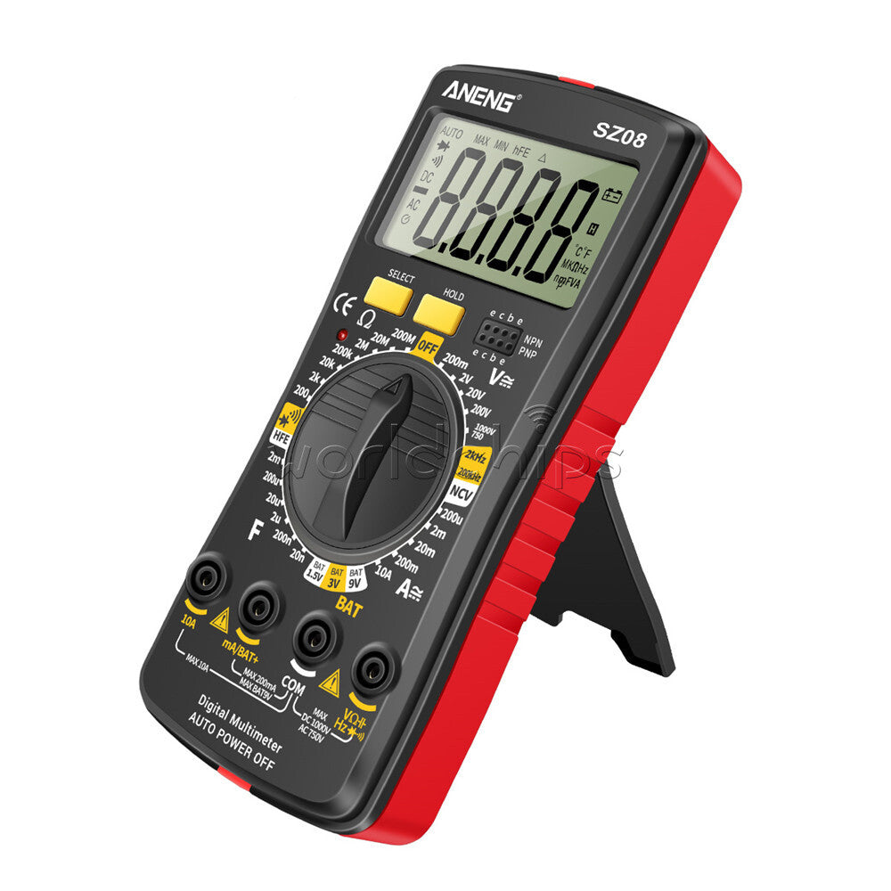 ANENG Digital Multimeter Professional Auto Voltmeter AC DC220V Resistance Tester