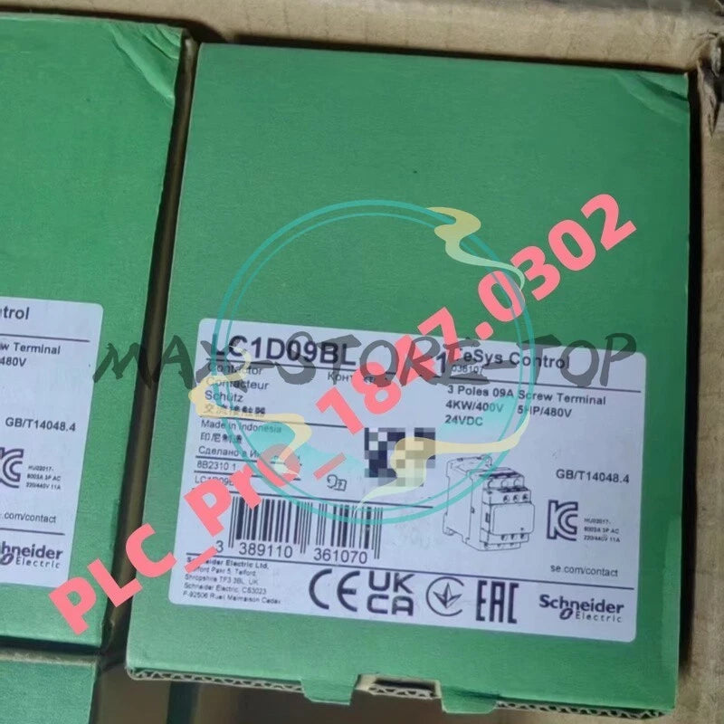 1PCS   Schneider LC1D09BL DC24V Quality Assurance Fast delivery