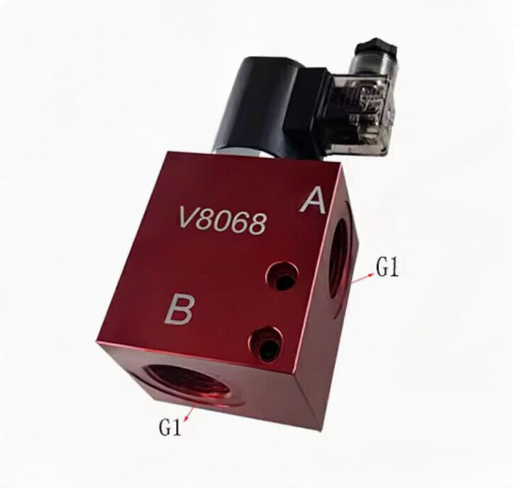 24V Solenoid Valve Hydraulic SV16-20 Normally Closed Pressure Relief Check Valve