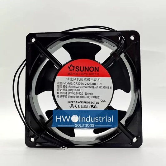 1PC SUNON 12038 12CM 220V DP200A 2123XBL.GN XBT Cabinet Cooling Fan