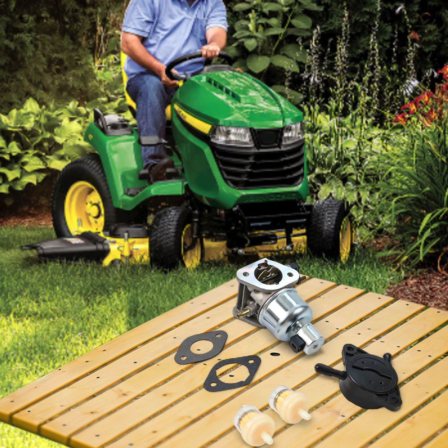 Agricultural Operations Carburetor Kit Hard-wearing Metal Construction