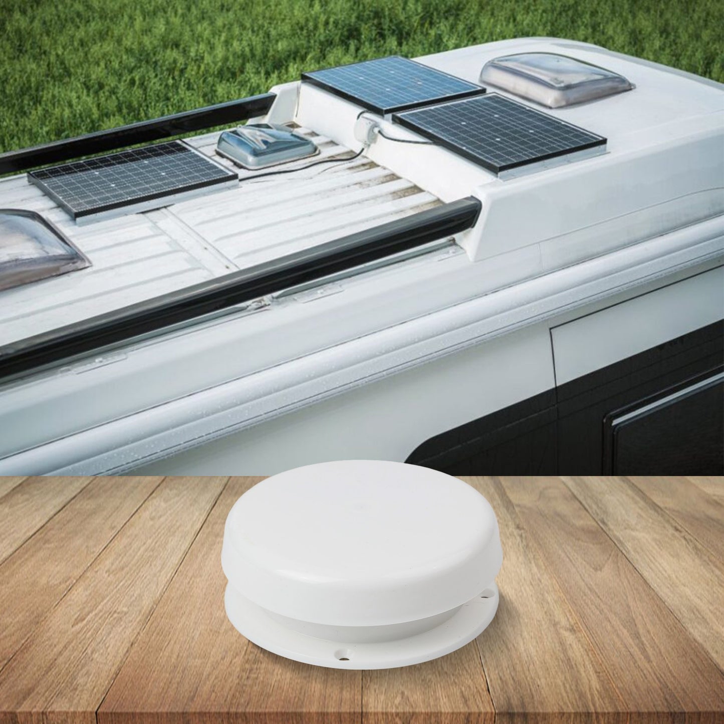 Plumbing Vent with Guard Cap for RV Roofs Designed for Keystone For Trailers