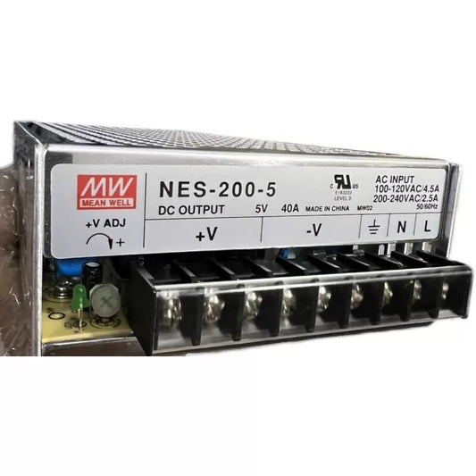 1/piece NES-200-5 5V 40A MEAN WELL Industrial Switching Power Supply