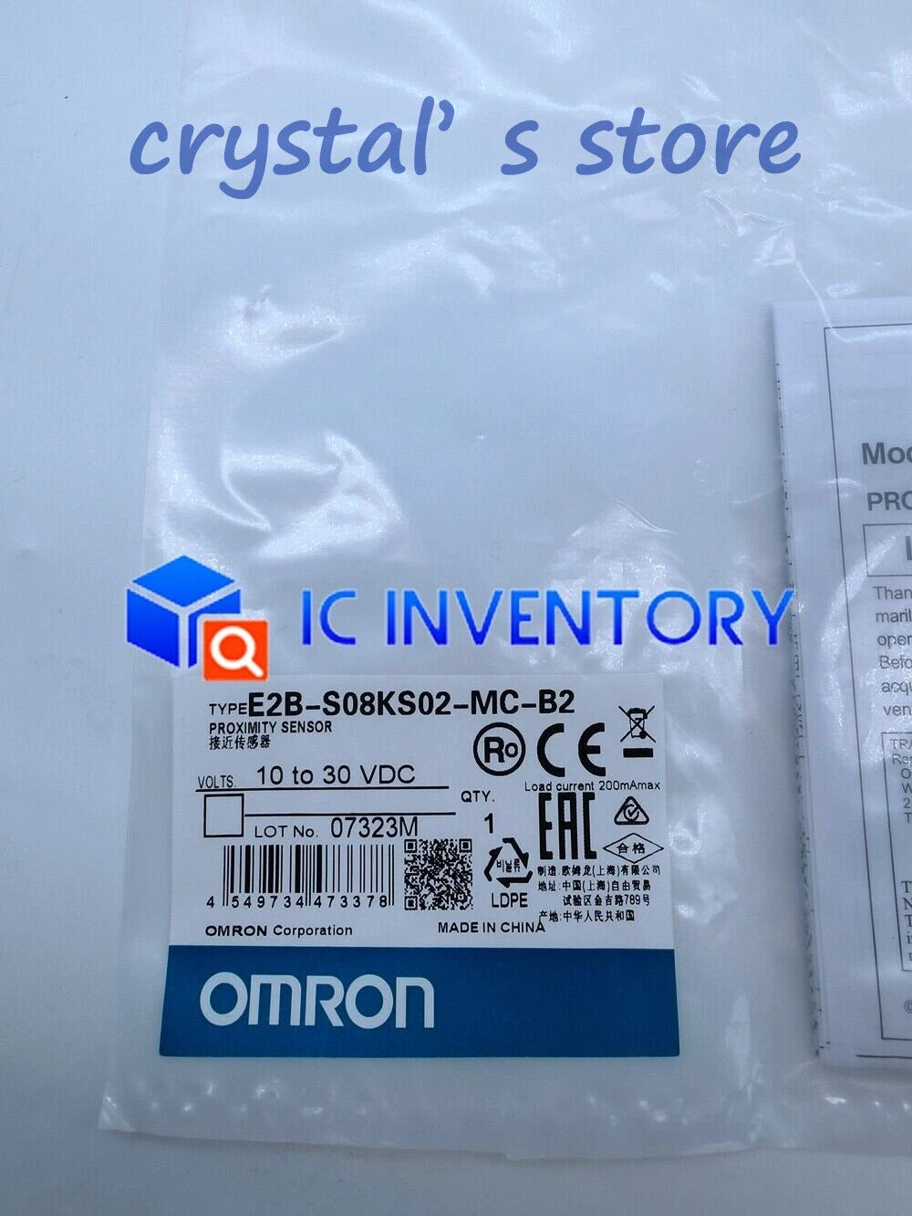 1PCS   OMRON E2B-S08KS02-MC-B2 E2BS08KS02MCB2 Fast Ship #P