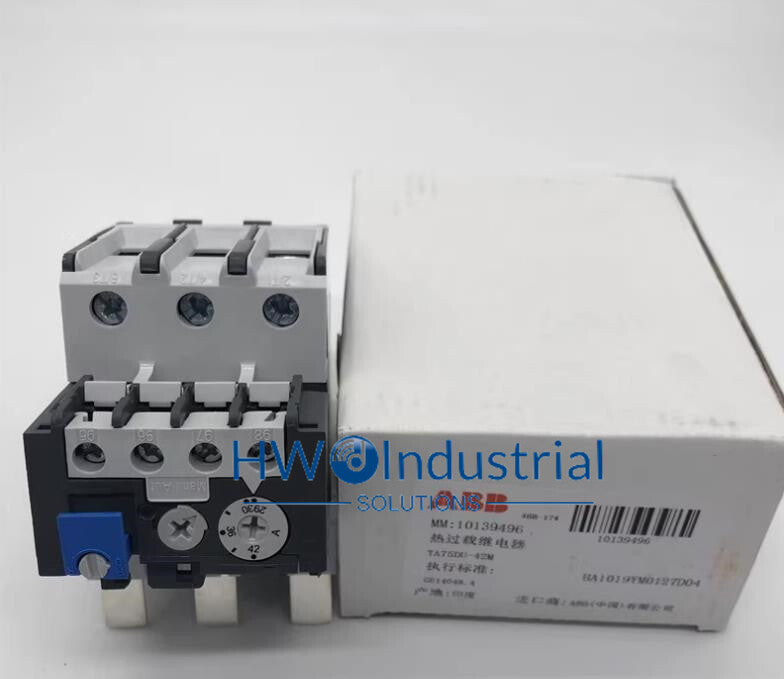 1PC  TA75DU-42M TA75DU42M 29-42A ABB Thermal Overload Relay