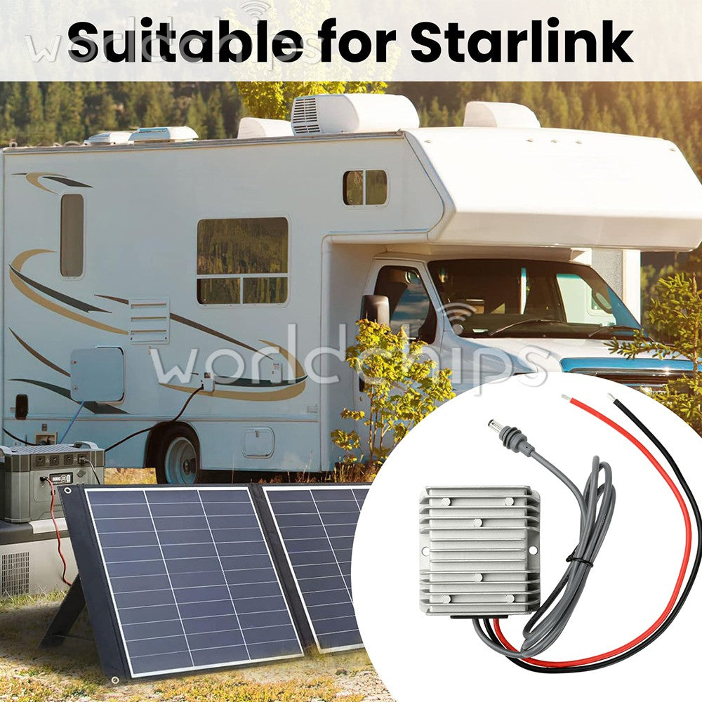 DC-DC 12V 24V to DC 57V 4.5A Step-Up Converter Module for Starlink Gen3 Router