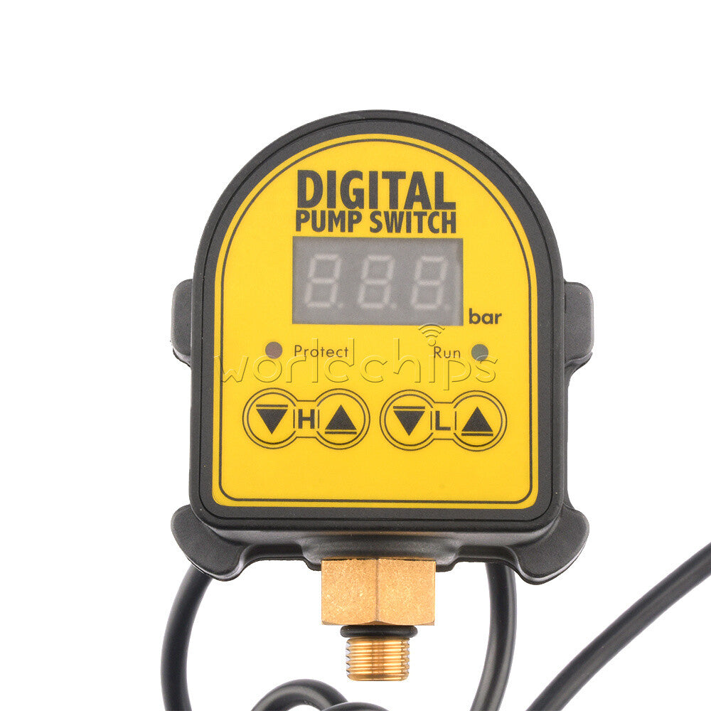Intelligent wate Digital Pressure Controller Switch 220V For Water Ail Gas Pump