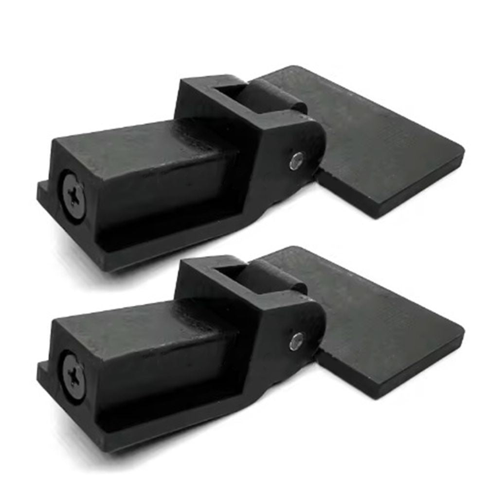 Black Plastic Dust Cover Hinge for AT LP120 Vinyl Turntable Compatible 2pcs