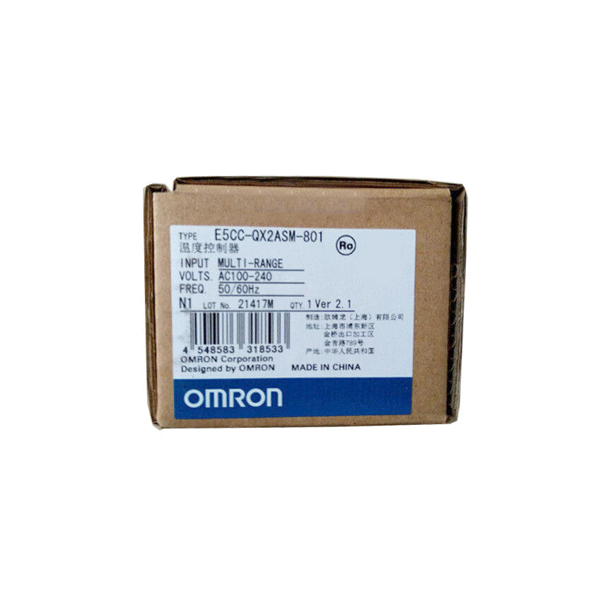 Omron E5CC-QX2DSM-800 E5CC-RX2DSM-006 E5CC-RX2DSM-802 E5CC-QX2ASM-801 Controls