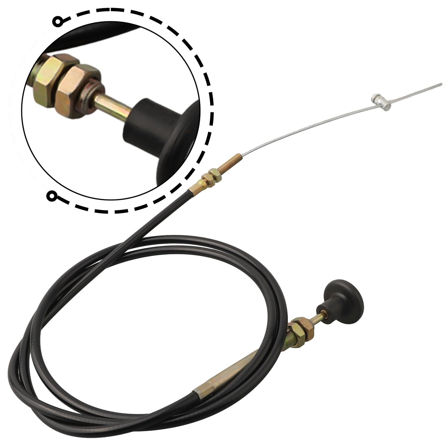 1PCS Carburetor Choke Cable Bike Push-pull Choke Throttle Cable For Motocross