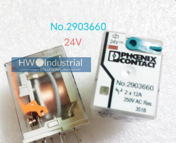 1pc  PHCENIX No.2903660 relay + Base module RIF-2-BPT/4x21 No2900934