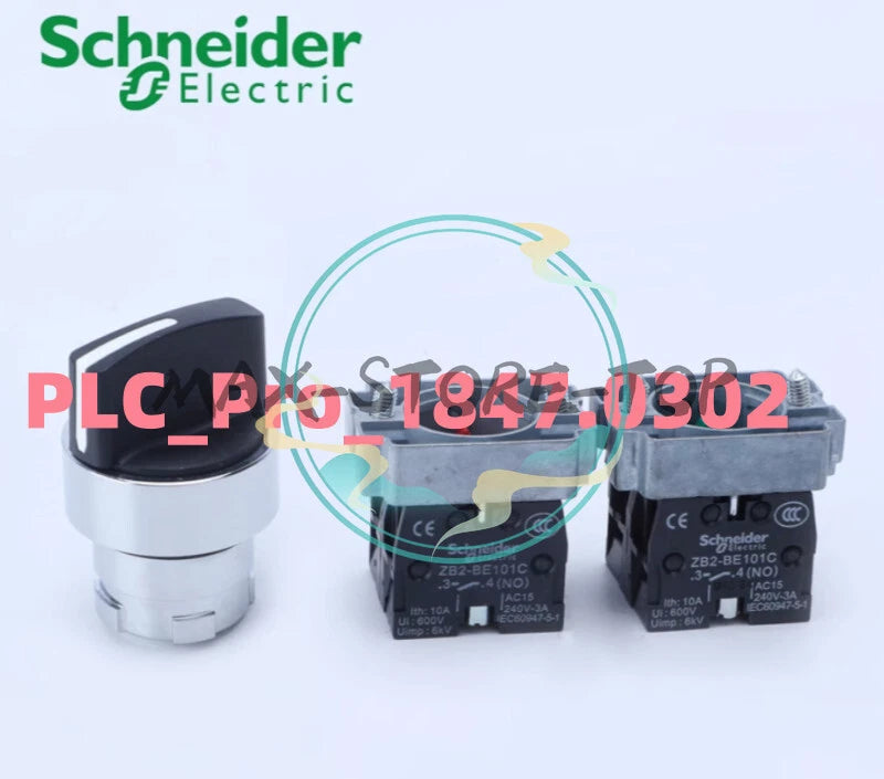 1PCS  Schneider XB2BD41C (ZB2BD4C+ZB2BZ101C) Rotary switch 1NO #LL Fast ship