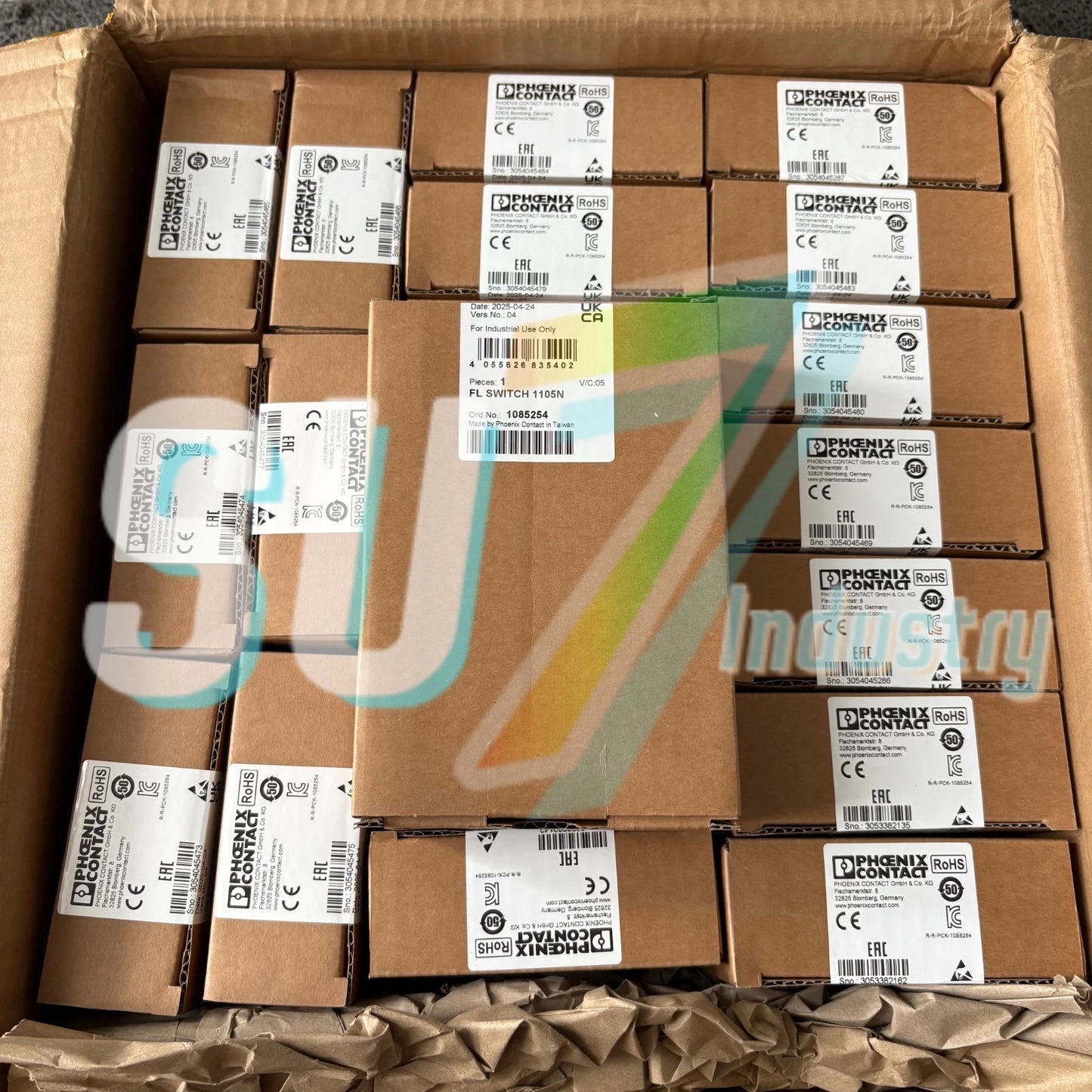 #1pcs  Phoenix 1085254 FL SWITCH 1105N Industrial Switch