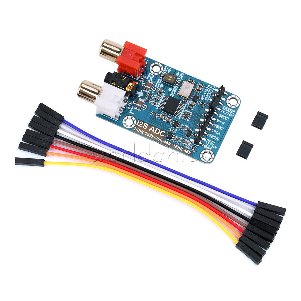 I2S ADC Audio I2S Capture Card Module Master Slave Mode Development Board DIY