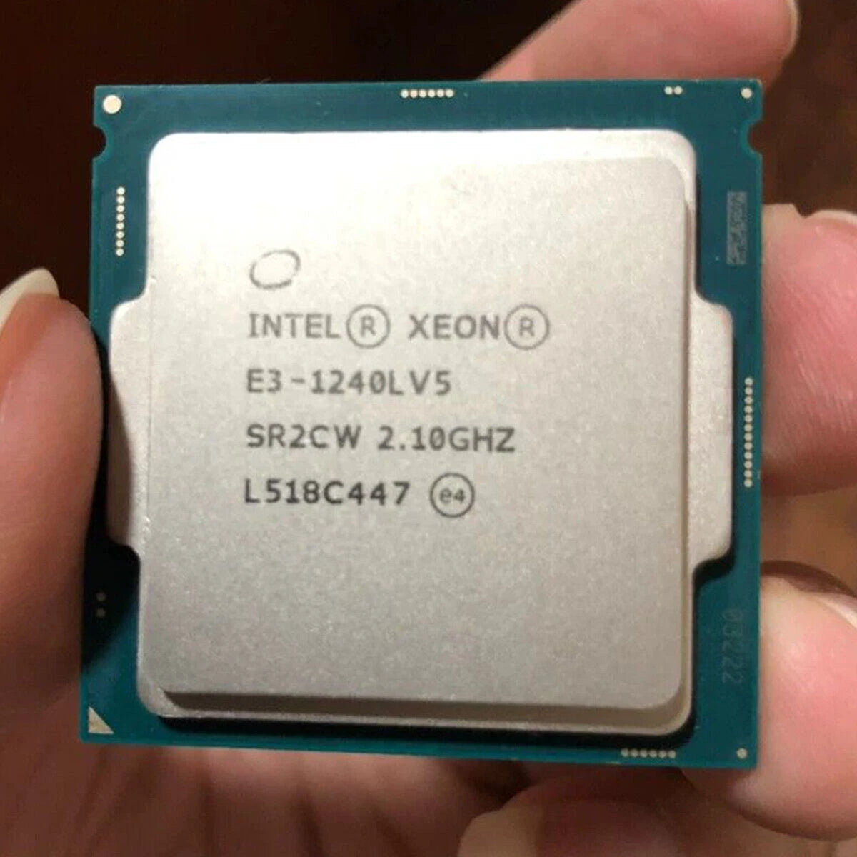 Intel Xeon E3-1240L V5 2.1GHz LGA 1151 SR2CW 25W 4Core CPU Processor E3-1240LV5