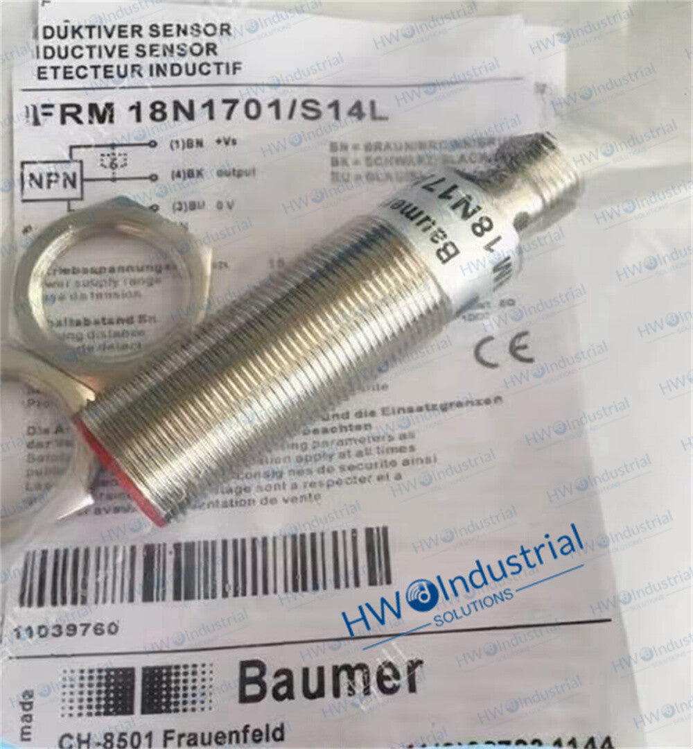 1/piece IFRM 18N1701/S14L Inductive Sensor for Baumer Proximity Switch