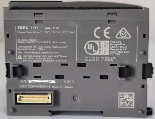 FC6A-R161 IDEC  Programmable Controller #P