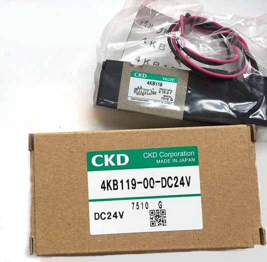 1PC CKD 4KB119-00-DC24V Solenoid Valve  4KB119-00 DC24V Fast delivery