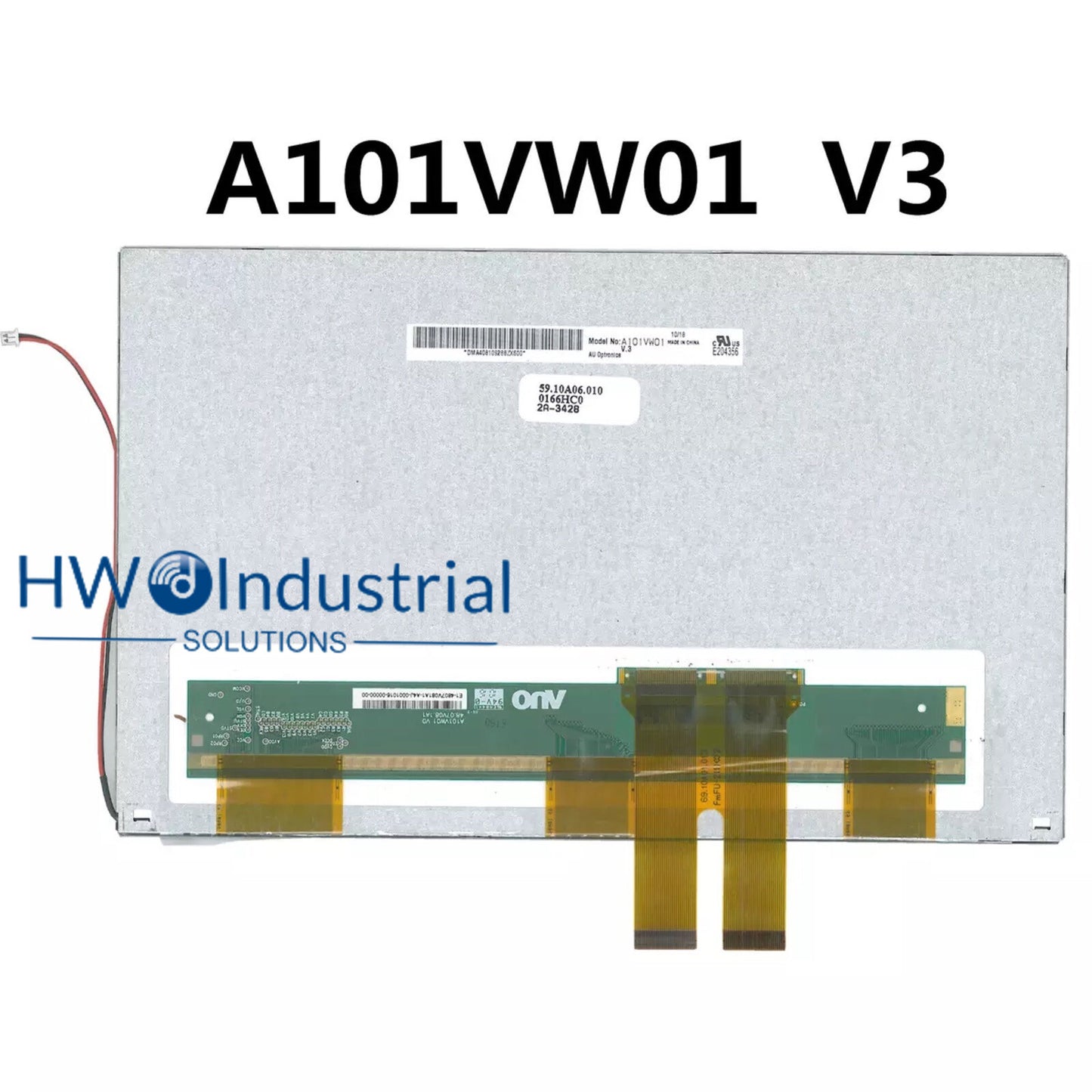 1PC  AUO 10.1-inch A101VW01 V.3 V3 Industrial LCD Display Screen