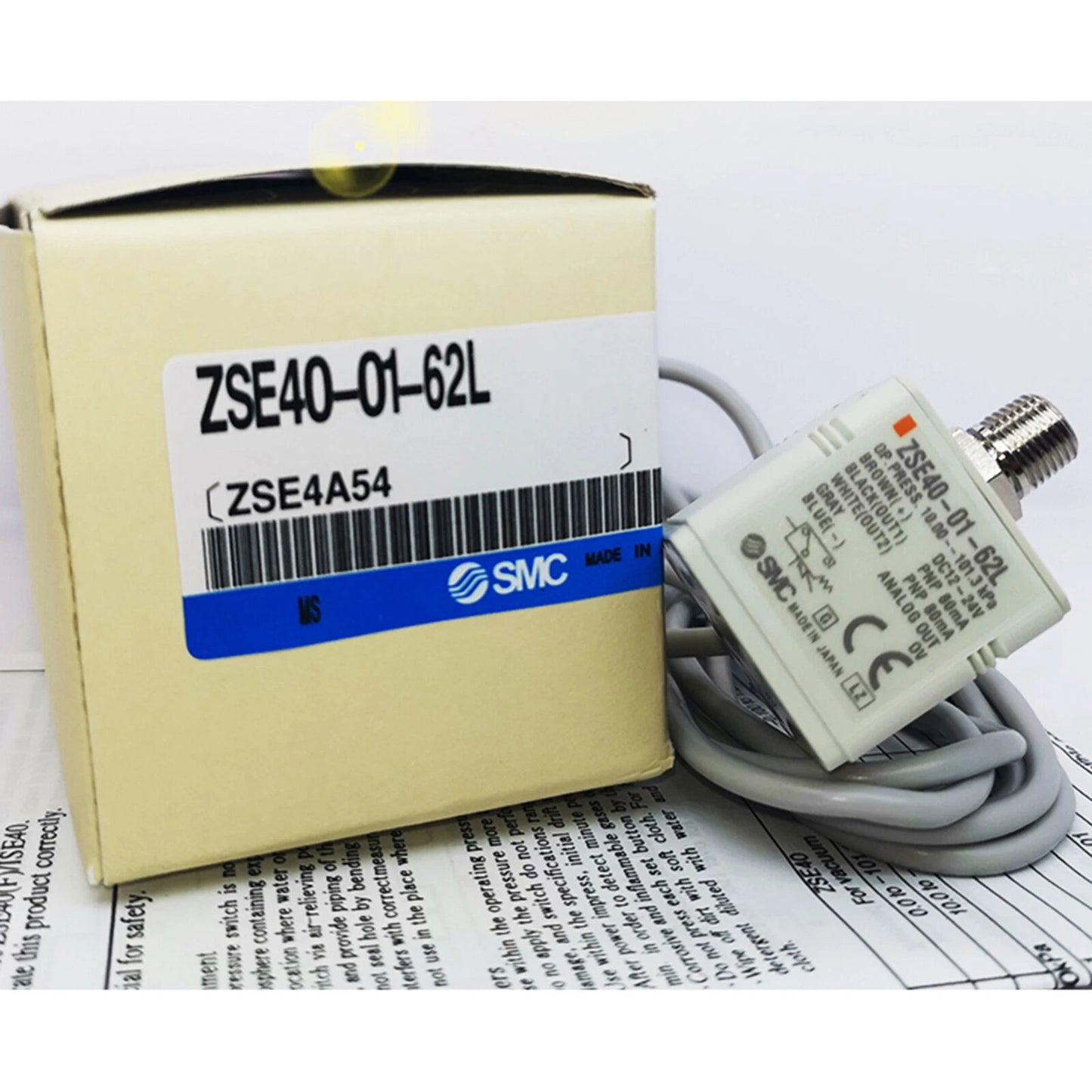 1PC  SMC ZSE40-01-62L Pressure Switch Quality assurance #P