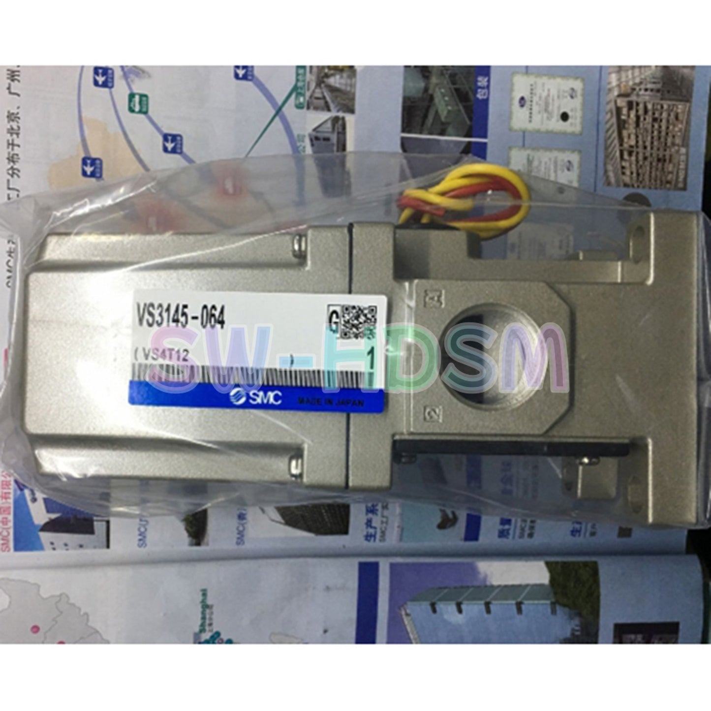 1PCS  for SMC VS3145-064 Three-way Solenoid Valve Freight Free