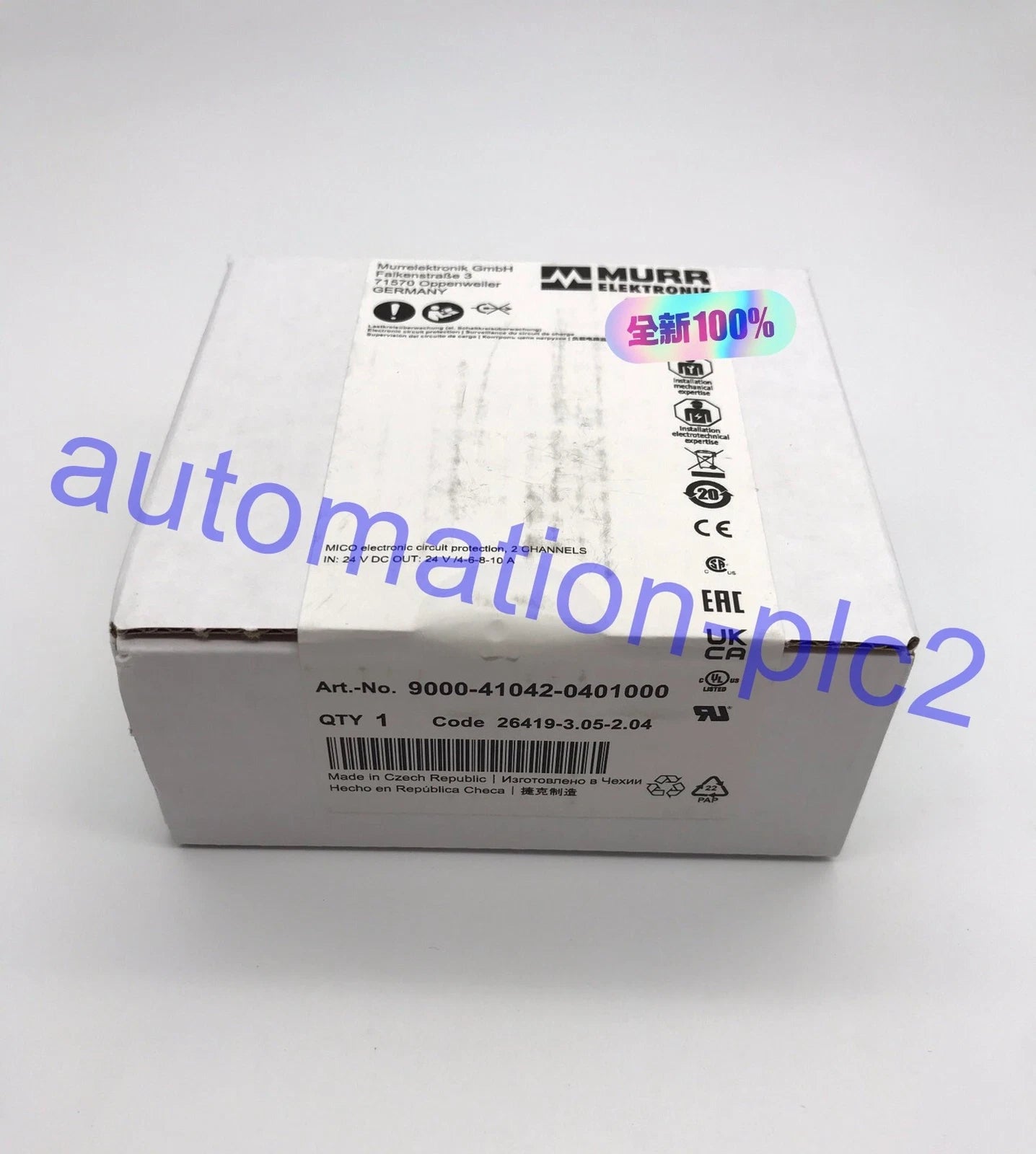 1PCS  MURR 9000-41042-0401000 Intelligent current distributor #P