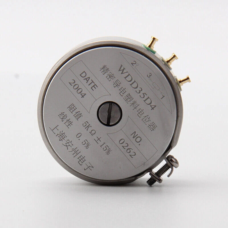 1pcs WDD35D-4 1K 2K 5K 10K 0.5% 18mm Precision conductive plastic potentiometer