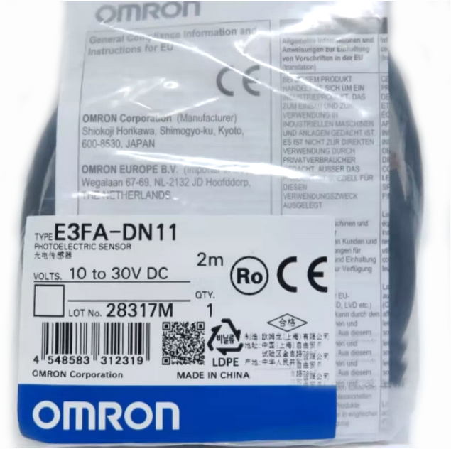 Omron PLC Unit E3FA-DN11 E3FA-DN12 E3FA-DN13 E3FA-DP11 E3FA-DP12 E3FA-DP13