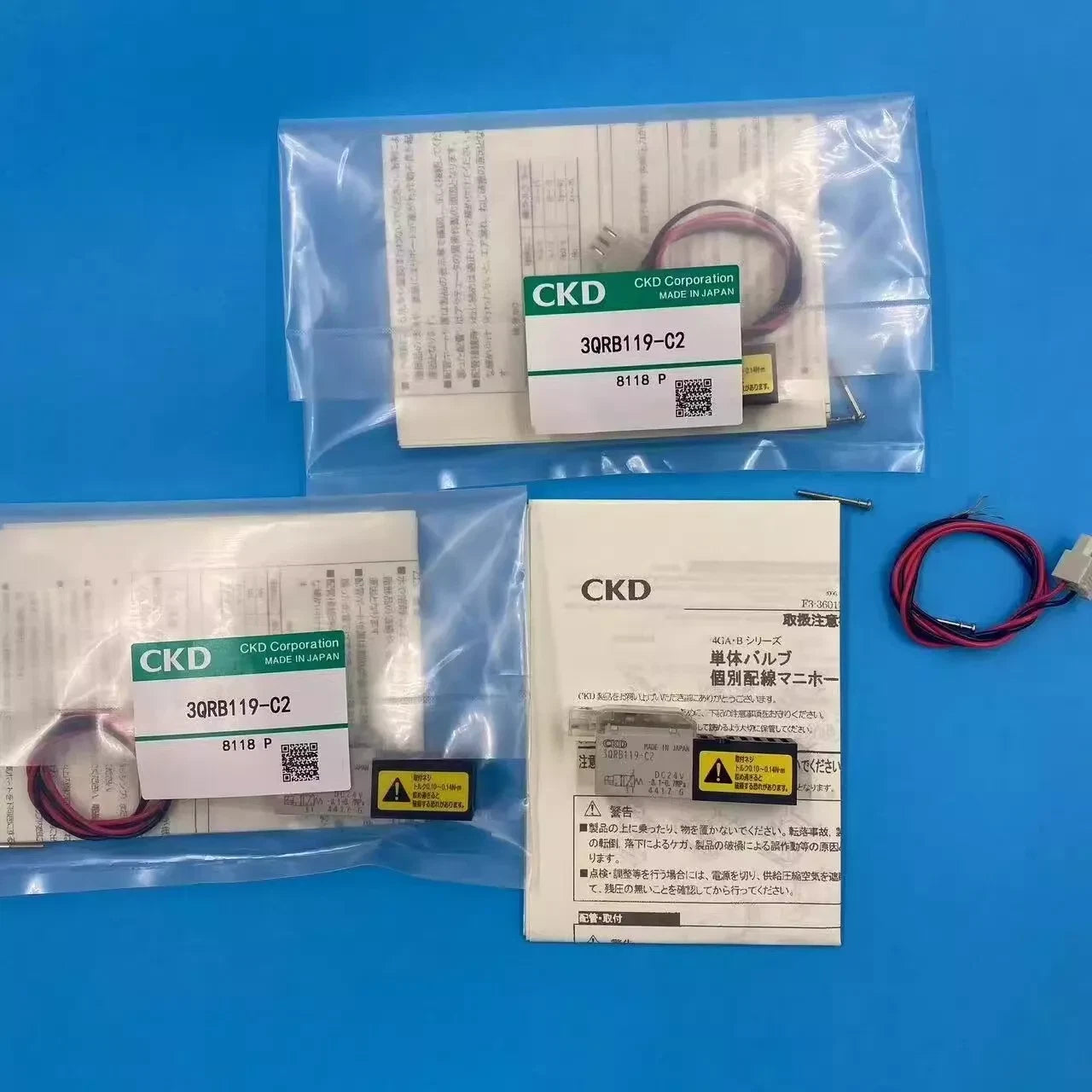 1PCS  FOR CKD 3QRB119-C2 solenoid valve #P