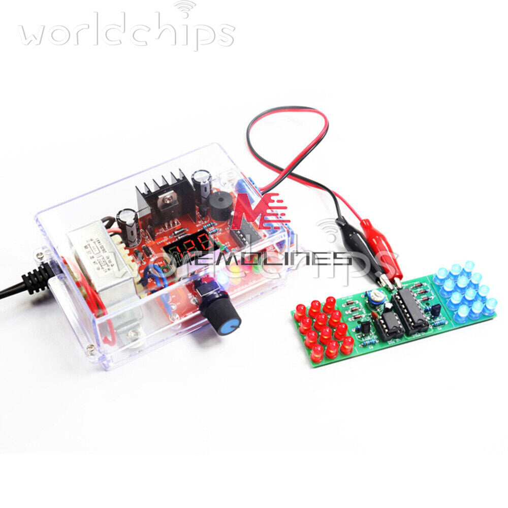 LM317 Adjustable Voltage Regulator DIY Kit DC Power Supply Electronic Parts