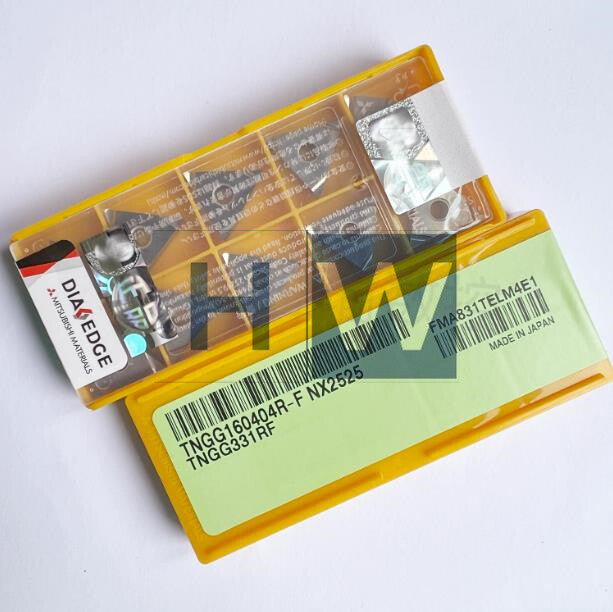 Box/10Pcs Peach shaped cylindrical CNC blade TNGG160404R-F NX2525